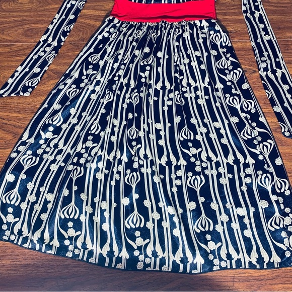 Forever 21 Blue Maxi Sundress Sleeveless and Halter Neckline for Cocktail SZ S - Picture 3 of 5